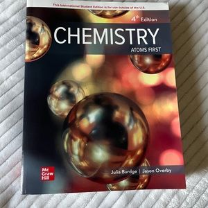 4th Addition Chemistry Atoms First McGraw Hill ISBN 9781260571349